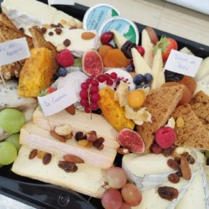 Plateau fromage en dessert (min 4 personnes)