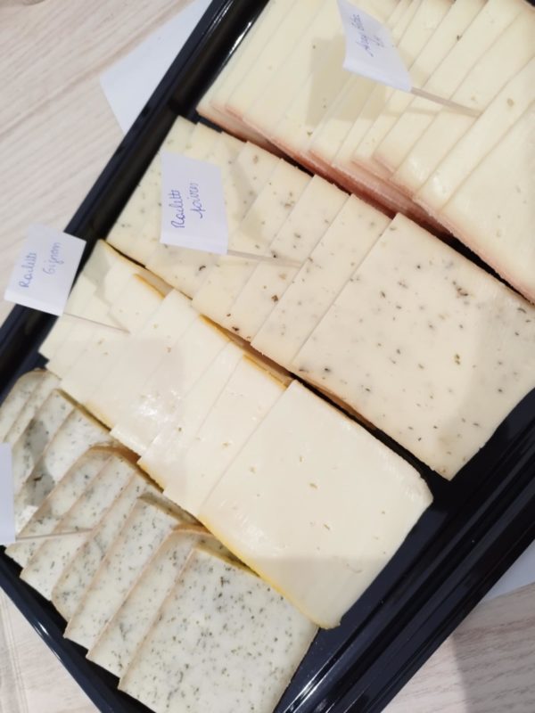 Plateau raclette (min 4 personnes)