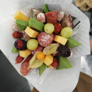 Bouquet de fromages et charcuteries