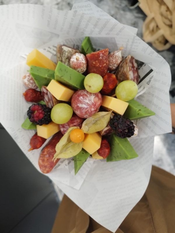 Bouquet de fromages et charcuteries